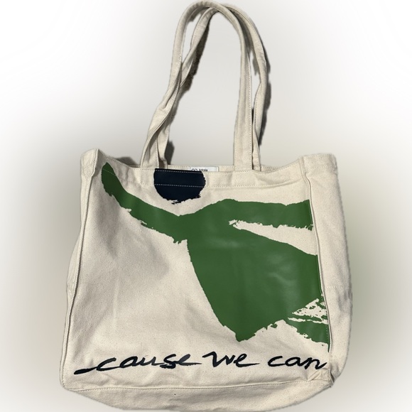 Aritzia Community “Cause We Can” Canvas Tote Bag - Picture 2 of 6